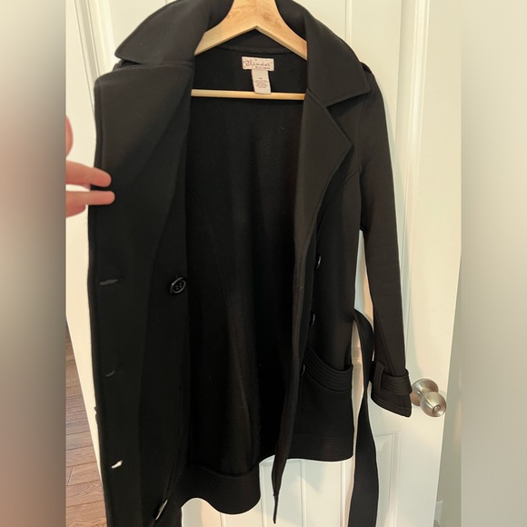 Burlington Coat Black Pea Coat - Picture 8 of 10